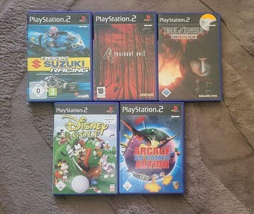Sony - Playstation 2 - Crescent Suzuki Racing; Resident Evil, Nieuw