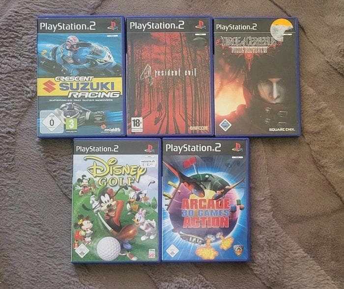 Sony - Playstation 2 - Crescent Suzuki Racing; Resident Evil, Spelcomputers en Games, Spelcomputers | Overige Accessoires