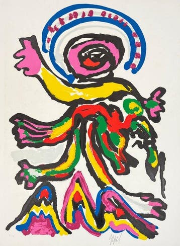 Karel Appel (1921-2006) - Tantrika II