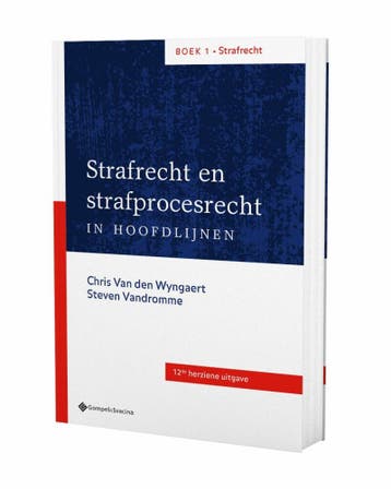 Beschermd: Strafrecht en strafprocesrecht in hoofdlijnen., Verzenden, Gelezen, Van den Wyngaert