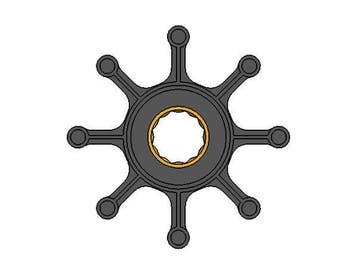 Impeller Volvo: 21730348, 3817587, Ophalen of Verzenden, Nieuw, Motor en Techniek, Zeilboot of Motorboot
