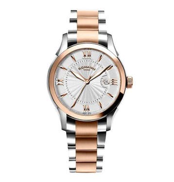 Romago - Swiss Made - Gold - Steel - Guilloché - NEW - Heren, Nieuw
