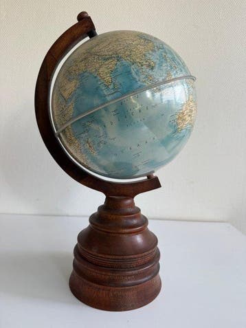 Wereldbol Tafel Globe - Vintgae Editions - 1960-1970