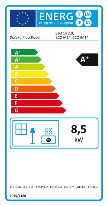 Inbouw Houtkachel Kfd Eco M 14, Nieuw