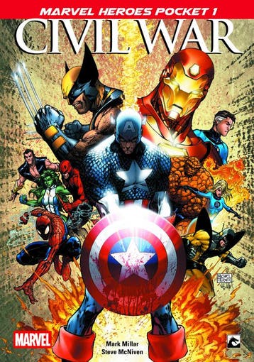 Marvel Heroes Pocket 1: Civil War [NL], Boeken, Strips | Comics, Verzenden, Nieuw