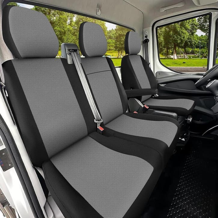 Iveco Daily VI Autostoelhoezen 2+1 | Retourdeal 63% Korting, Auto-onderdelen, Interieur en Bekleding, Erkend duurzaam, Gebruikt