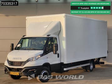 Iveco Daily 72C21 3.0L Automaat 1000KG Laadklep Luchtvering, Automaat, Stof, Gebruikt, Euro 6
