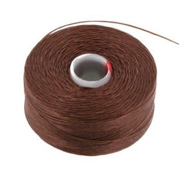 C-LON Rijggaren AA (ultra) 0,09mm ca. 68 meter brown, Ophalen of Verzenden, Nieuw, Kraal