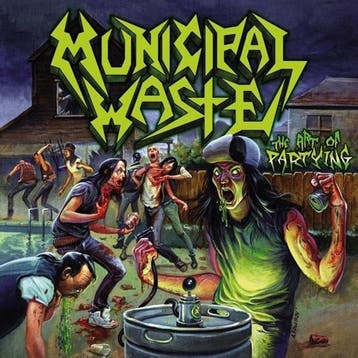 lp nieuw - municipal waste - ART OF PARTYING (nieuw), Verzenden, Zo goed als nieuw, Overige formaten
