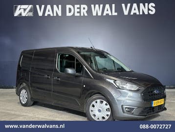 Ford Transit Connect L2 H1 | Lease vanaf 291,- p/mnd, Auto's, Ford, Gebruikt, Euro 6, Dealer onderhouden, Zilver of Grijs