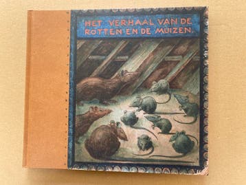 Herdruk van prentenboek uit 1919 - De Rotten en de Muizen, Antiek en Kunst, Verzenden
