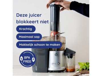 Safecourt Kitchen Sapcentrifuge - Juicer 1200W - Grote, Verzenden, Nieuw