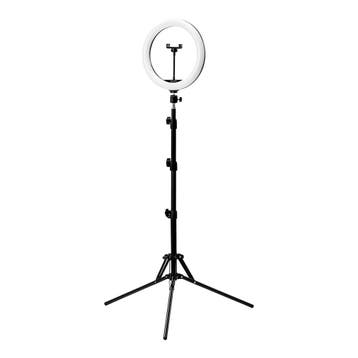 RGB Ringlamp 10 inch met Statief – Schaduwloze LED, Ophalen of Verzenden, Nieuw