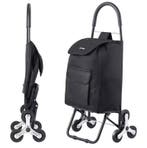 Traploper Boodschappentrolley 36L Opvouwbaar 6 Wielen, Verzenden, Nieuw