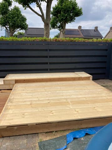 Vuren steigerplank 30x195x3000mm, Ophalen of Verzenden, Nieuw, Steigerhout