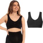 MAGIC Bodyfashion Comfort Bra Zwart Vrouwen - Maat XXL, Kleding | Dames, Verzenden