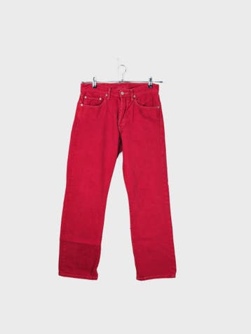 Levis Jeans Heren maat WW32 / L30 Rood Vintage, Ophalen of Verzenden, Nieuw