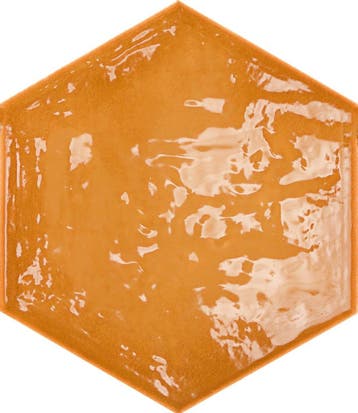 Vloertegel/Wandtegel Oranje 19,8x22,8cm (Muurtegels), Keramiek, Nieuw, 20 tot 40 cm, 10 m² of meer
