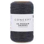 Katia Concept 50 Mohair Shades - 05 antracietgrijs - Mohai, Hobby en Vrije tijd, Breien en Haken, Ophalen of Verzenden, Nieuw