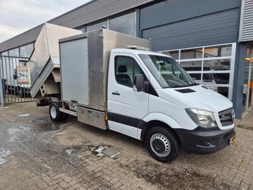 Zakelijke Lease |  Mercedes-Benz Sprinter 516 CDI/ Vuil/ Kip, Gebruikt, Euro 6, Mercedes-Benz, Lease