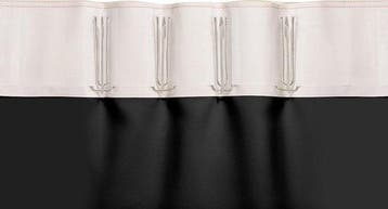 2dekans | Larson - Luxe effen blackout gordijn - met haken -, Ophalen of Verzenden, Zo goed als nieuw