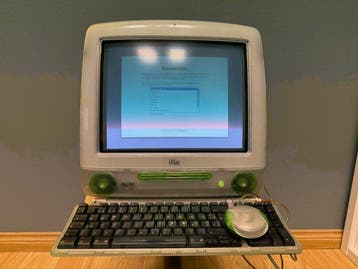 Apple Apple iMac G3 Traslúcido (Verde / Sage-Lime) + Teclado, Nieuw