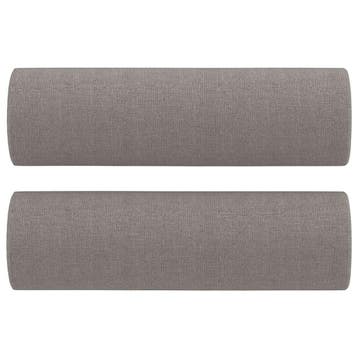 Rolkussens Set Taupe | Tweedekansje | OP=OP, Ophalen of Verzenden, Zo goed als nieuw, Beige, Cilindervormig