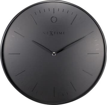 Wandklok Glamour - Ø40 Zwart, Nieuw