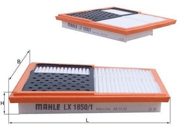 Luchtfilter mahle, Verzenden, Nieuw