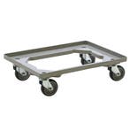Onderwagen rolplateau 4 zwenkwielen zonder rem, Ophalen of Verzenden