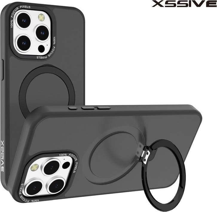 Xssive Magsafe Back Case voor Iphone 16 Pro Max With Stand, Telecommunicatie, Mobiele telefoons | Hoesjes en Frontjes | Apple iPhone