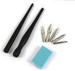 Cartoon Tekentool met Penhouder en 5 Penpunten -, Diversen, Schrijfwaren, Verzenden, Nieuw