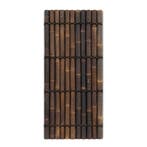 Bamboe schutting halfrond - 90 x 200 cm - Donker - Eviro Bam, Verzenden, Nieuw