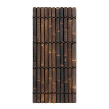 Bamboe schutting halfrond - 90 x 200 cm - Donker - Eviro Bam, Verzenden, Nieuw