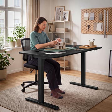 Elektrisch in hoogte verstelbaar bureau Loki, 2 standen, Verzenden, Nieuw