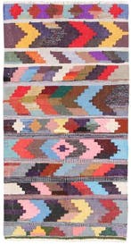 Kelim Modern Caucus Kilim - Vintage Armeense Kunst - Kelim -, Nieuw