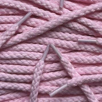 Chunky touw veters - Roze • 120 140  cm x 10 mm, Ophalen of Verzenden, Nieuw