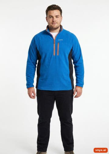 CRAGHOPPERS Fleecetruien Heren maat L Blauw Vintage, Ophalen of Verzenden, Nieuw, CRAGHOPPERS