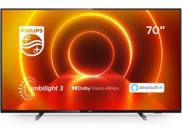 PHILIPS 70PUS8105/12 - SMART-TV 70 inch - 4K HDR Ambilight -, Audio, Tv en Foto, Verzenden, Nieuw, Philips