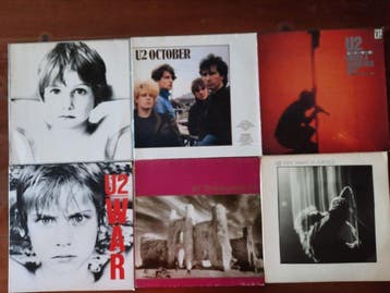 U2 - 5 x LP Albums + 1 x 12 EP - Diverse titels - LP albums, Cd's en Dvd's, Nieuw in verpakking