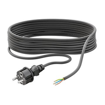 Neopreen buiten kabel 5 meter - 3x 0.75mm met stekker, Ophalen of Verzenden, Nieuw, Kabel of Snoer