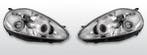 Koplampen Angel Eyes | Fiat Grande Punto 2005-2008 | chroom, Verzenden, Nieuw, Fiat