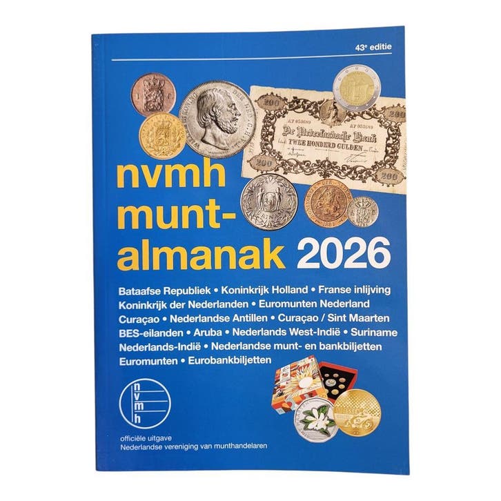 NVMH MUNTALMANAK 2026 (Gratis verzending), Postzegels en Munten, Munten en Bankbiljetten | Toebehoren, Boek of Naslagwerk, Ophalen of Verzenden