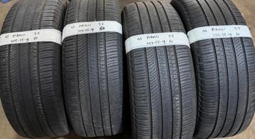 4x 255-55-19 Pirelli AllSeason 4x5.5mm €60 PerBand 255 55 19, Gebruikt, 255 mm, All Season, Band(en)