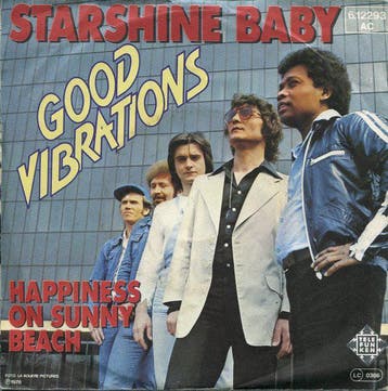 Single vinyl / 7 inch - The Good Vibrations - Starshine Baby, Verzenden, Zo goed als nieuw, 7 inch, Rock en Metal