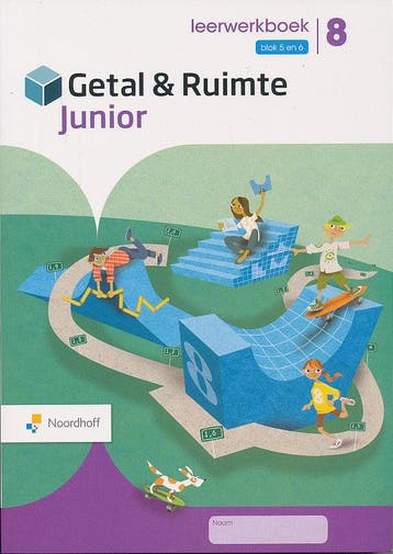 Getal en Ruimte Junior leerwerkboek blok 5 en 6 groep 8 (per, Verzenden, Nieuw