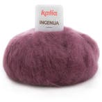 Katia Ingenua - 58 donkerheide - Mohair Garen, Hobby en Vrije tijd, Breien en Haken, Ophalen of Verzenden, Nieuw