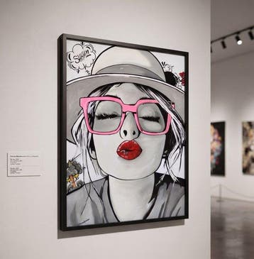 Patrycja Mroczkowska - The Kiss Pop Art XL