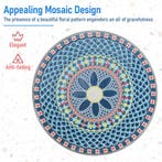 LIVSK Mozaïek Bistroset - Uniek Design - Inklapbare Stoelen, Verzenden, Nieuw