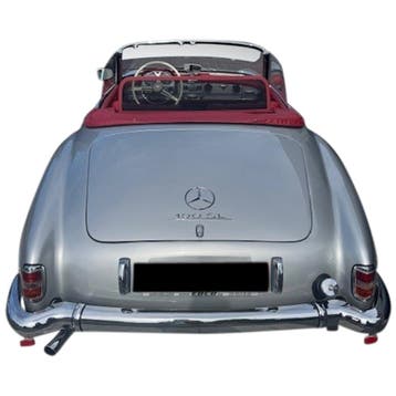 Mercedes-Benz SL-Klasse (1955-1963) Cabrio windscherm Rood, Auto diversen, Ophalen of Verzenden